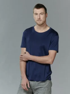 Seidenunterwäsche^Kokon Zwo 100% Seide Herren T-Shirt von