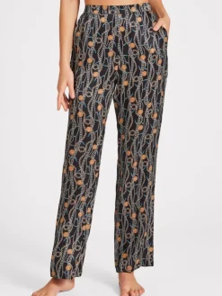 Lounge-Wear|Mit Seidensatin^Aubade 100% Seide Hose TOI MON AMOUR von