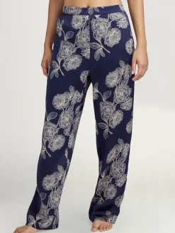 Lounge-Wear|Mit Seidensatin^Aubade 100% Seide Hose TOI MON AMOUR von