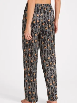 Lounge-Wear|Mit Seidensatin^Aubade 100% Seide Hose TOI MON AMOUR von