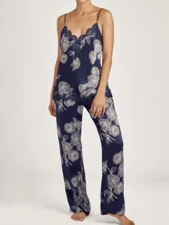 Lounge-Wear|Mit Seidensatin^Aubade 100% Seide Hose TOI MON AMOUR von