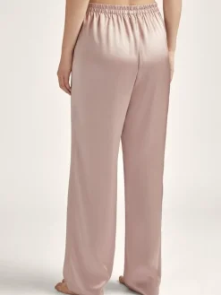 Lounge-Wear|Mit Seidensatin^Aubade 100% Seide Hose TOI MON AMOUR Uni Farben von