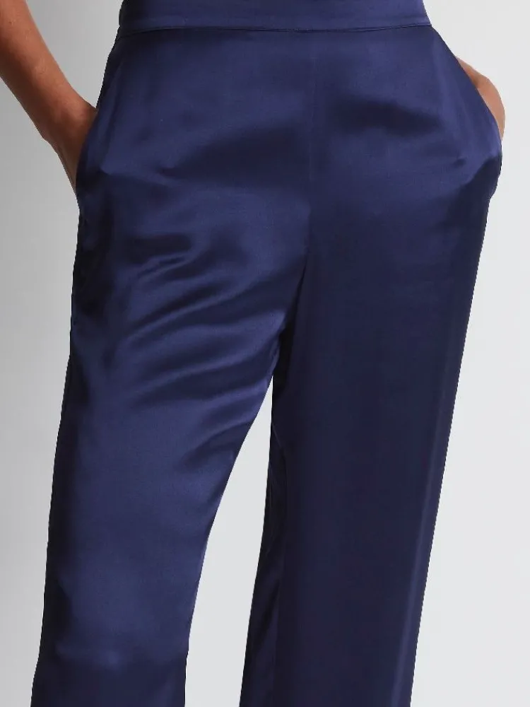 Lounge-Wear|Mit Seidensatin^Aubade 100% Seide Hose TOI MON AMOUR Uni Farben von