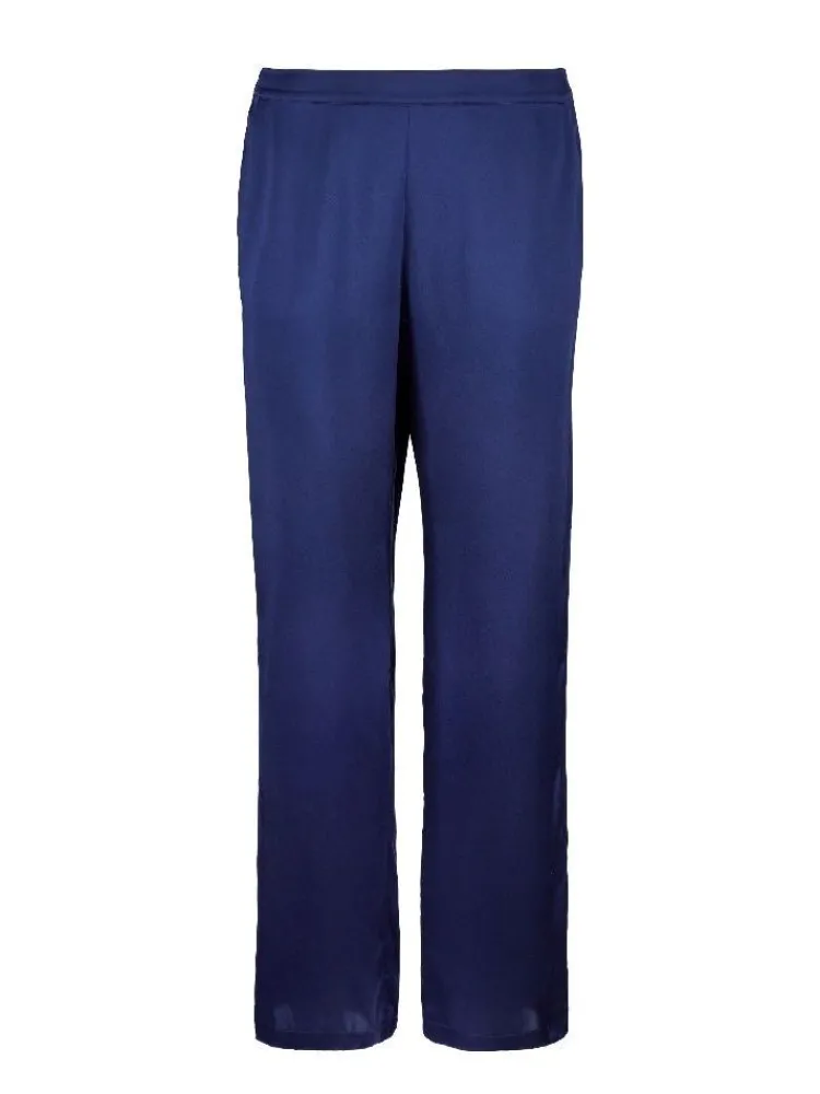 Lounge-Wear|Mit Seidensatin^Aubade 100% Seide Hose TOI MON AMOUR klassische Farben von