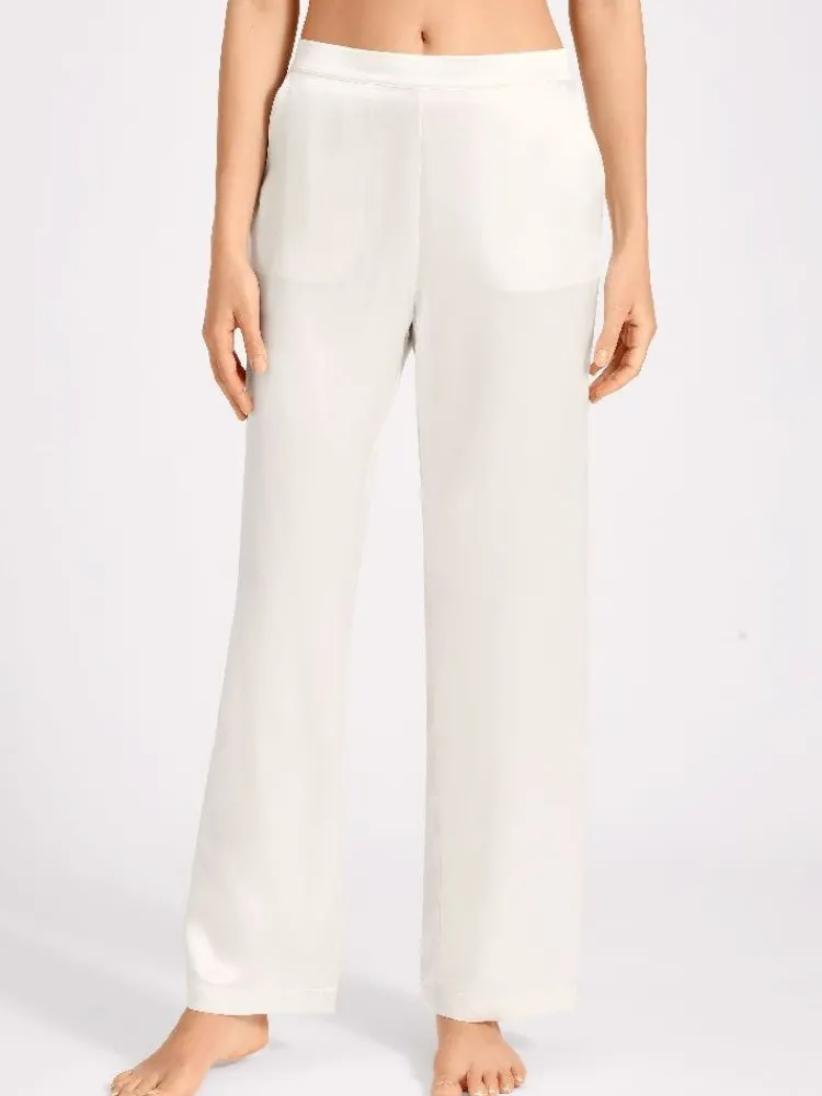 Lounge-Wear|Mit Seidensatin^Aubade 100% Seide Hose TOI MON AMOUR klassische Farben von