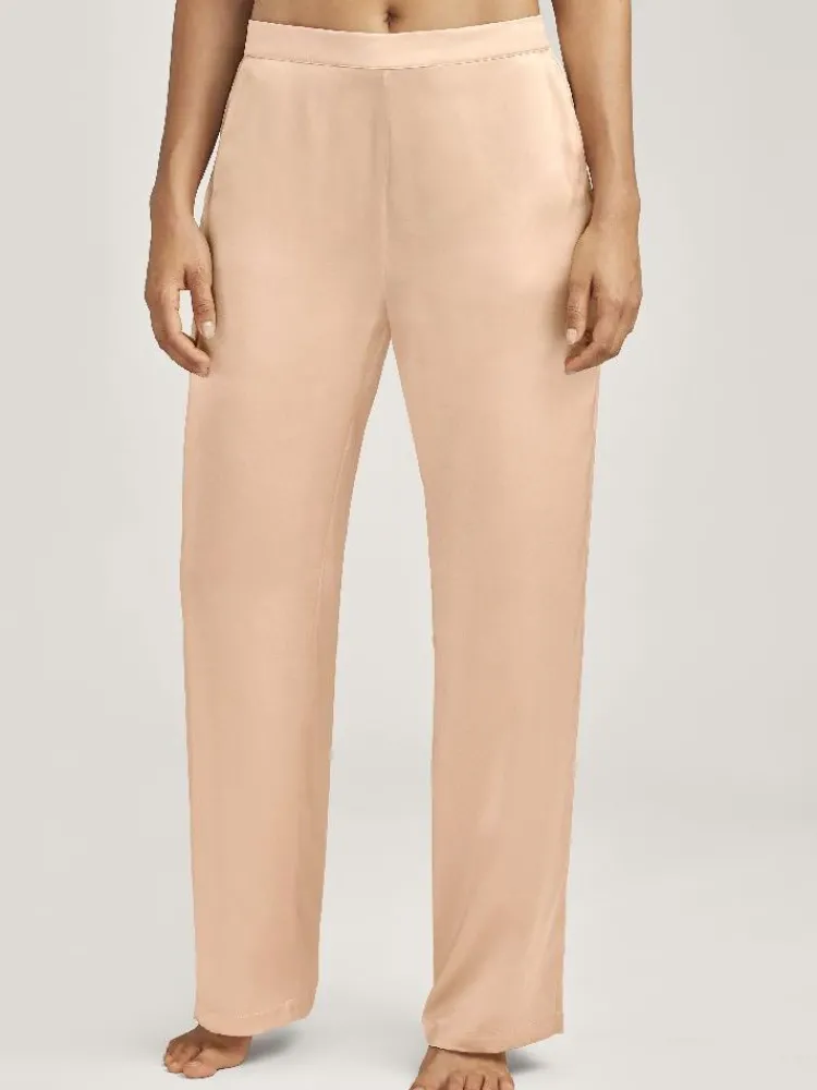 Lounge-Wear|Mit Seidensatin^Aubade 100% Seide Hose TOI MON AMOUR klassische Farben von