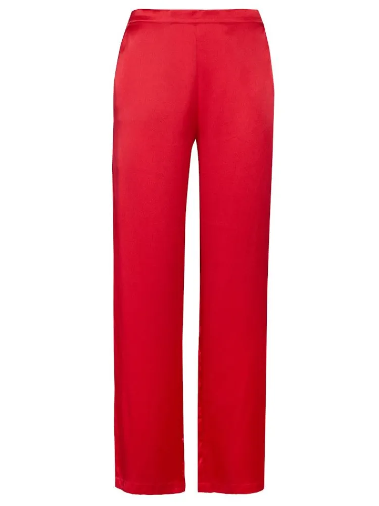 Lounge-Wear|Mit Seidensatin^Aubade 100% Seide Hose TOI MON AMOUR klassische Farben von