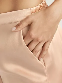 Lounge-Wear|Mit Seidensatin^Aubade 100% Seide Hose TOI MON AMOUR viele Farben von