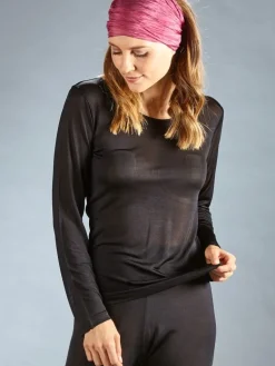 Shirts Mit Seide|Langarm^Kokon Zwo 100% Seide LANGARM SHIRT viele Farben von