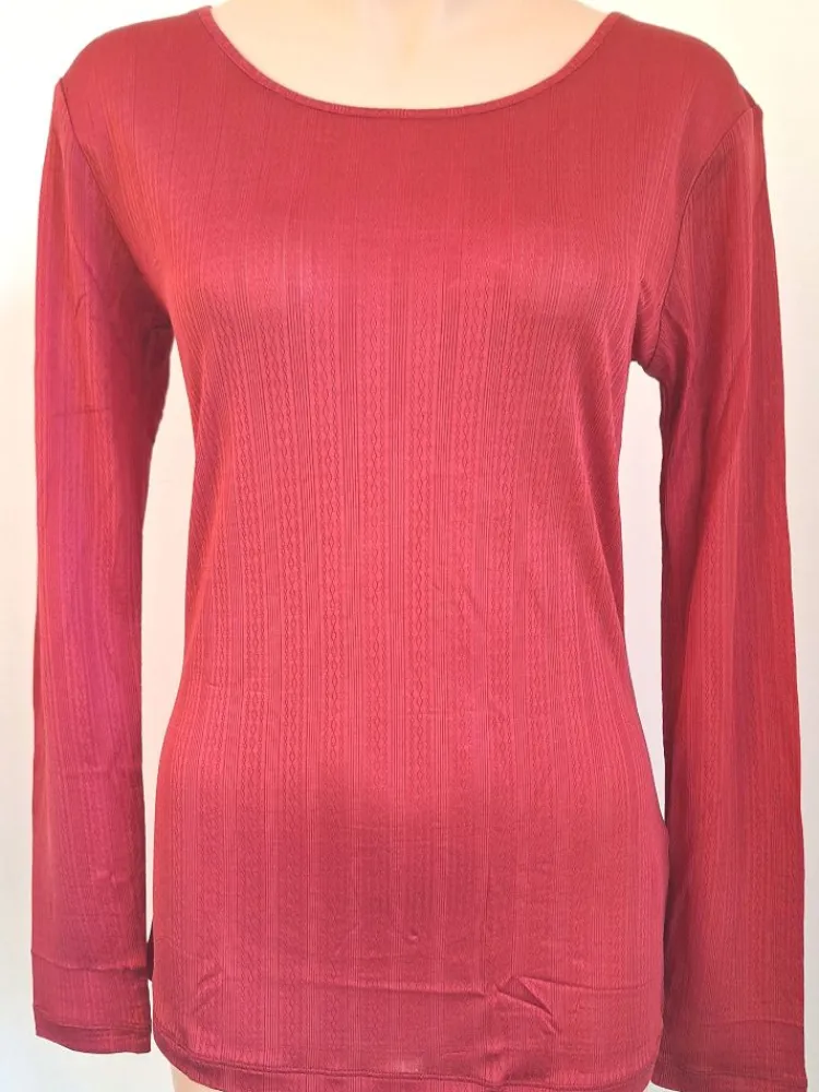 Shirts Mit Seide|Langarm^Kokon Zwo 100% Seide Langarmshirt AJOUR von