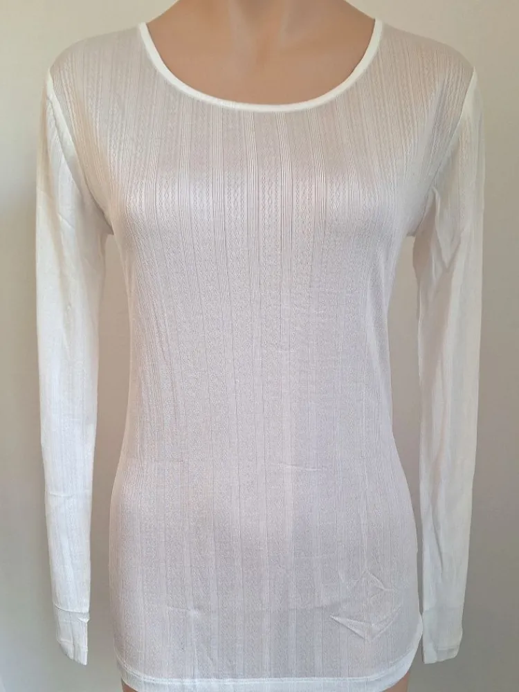 Shirts Mit Seide|Langarm^Kokon Zwo 100% Seide Langarmshirt AJOUR von