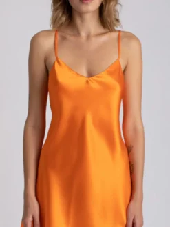 Unterkleider Mit Seide|Kurze Unterkleider^Vivis 100% Seide Nachthemd CAROLINE von