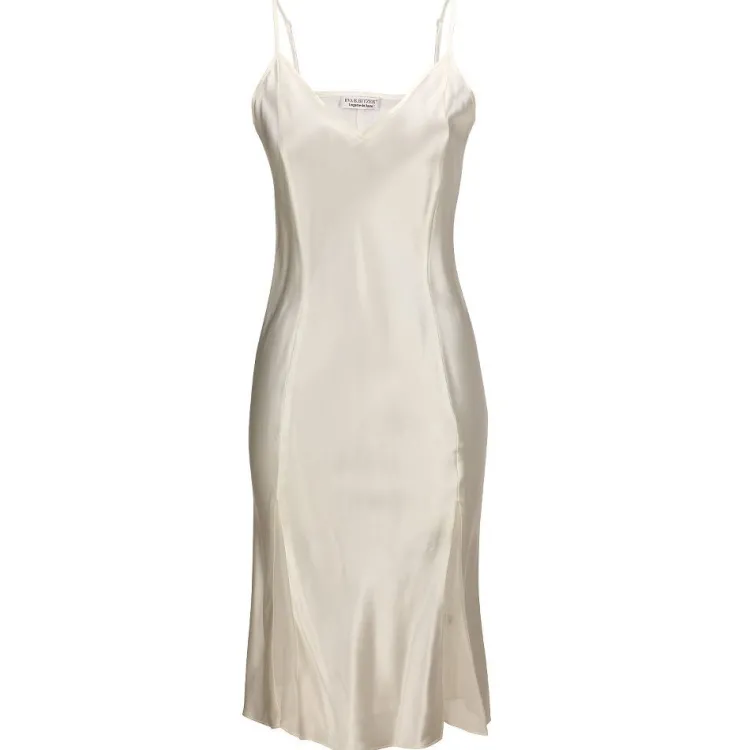 Seiden Basics|Seidennachthemd^Eva B. Bitzer 100% Seide NACHTHEMD kurz von KLASSIK SATIN