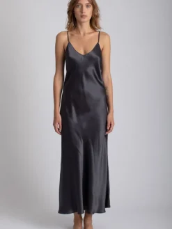 Seidennachthemd|Lange Unterkleider^Vivis 100% Seide Nachtkleid DORINE von