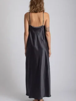 Lange Unterkleider|Seidenneglige^Vivis 100% Seide Nachtkleid lang DORINE uni von