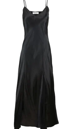 Seiden Basics|Seidenneglige^Eva B. Bitzer 100% Seide Nachtkleid lang KLASSIK SATIN von