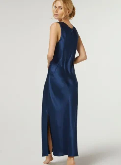 Kleider|Seidenneglige^Vivis 100% Seide Nachtkleid LEONA von