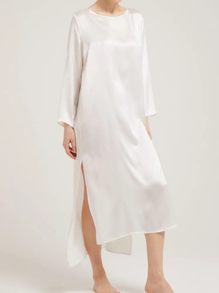 Strandkleider & Sommerkleider|Kaftane^Vivis 100% Seide Nachtkleid VIOLETTA uni von