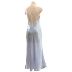 Alle Negligés|Seidenneglige^Luna di Seta 100% Seide Negligé HAREM PIPING lang von