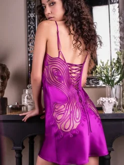 Alle Negligés|Seidenneglige^Marjolaine 100% Seide Neglige SOIE FANTAISIE