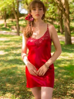 Alle Negligés|Seidenneglige^Marjolaine 100% Seide Neglige SOIE FANTAISIE