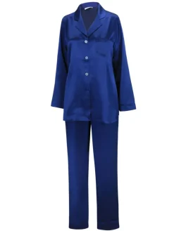 Seiden Basics|Seidenpyjama^Eva B. Bitzer 100% Seide Pyjama KLASSIK SATIN von