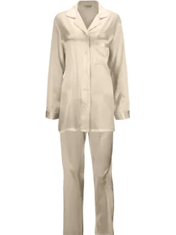 Seiden Basics|Seidenpyjama^Eva B. Bitzer 100% Seide Pyjama KLASSIK SATIN von