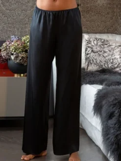 Mit Seidensatin|Alle Unterteile^Marjolaine 100% Seide PYJAMAHOSE Soie Unie von