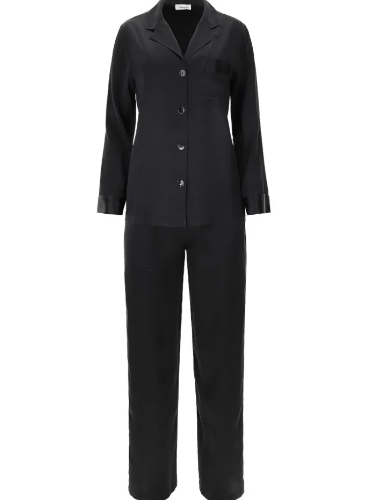 Seiden Basics|Seidenpyjama^Luna di Seta 100% Seide Schlafanzug CLASSICO von