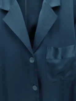 Seiden Basics|Seidenpyjama^Luna di Seta 100% Seide Schlafanzug CLASSICO von