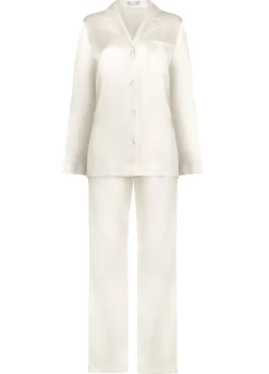Seiden Basics|Seidenpyjama^Luna di Seta 100% Seide Schlafanzug CLASSICO von