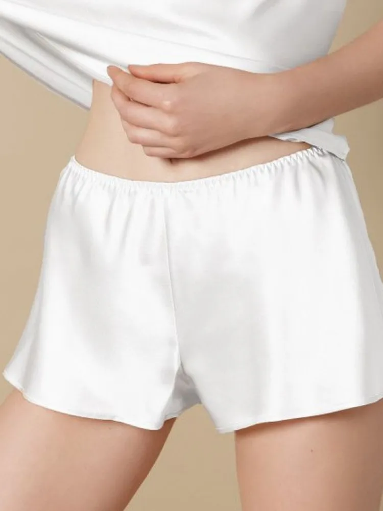 Alle Slips|Mit Seidensatin^Marjolaine 100% Seide SHORTS Soie Unie von