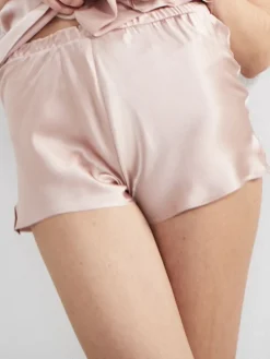Alle Slips|Mit Seidensatin^Eva B. Bitzer 100% Seide SHORTS von KLASSIK SATIN