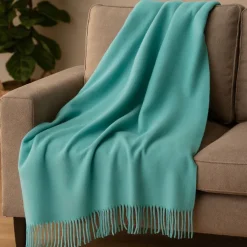 Sofadecken & Plaids^Seidenwolke 100% Seide Sofaplaid EXQUISIT von