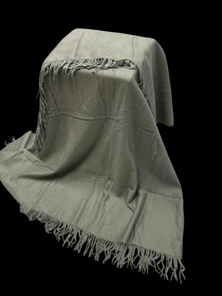 Sofadecken & Plaids^Seidenwolke 100% Seide Sofaplaid EXQUISIT von