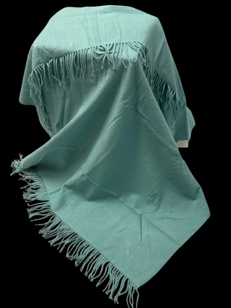 Sofadecken & Plaids^Seidenwolke 100% Seide Sofaplaid EXQUISIT von