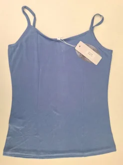 Spaghettiträger Tops|Mit Jersey & Wirkseide^Kokon Zwo 100% Seide SPAGHETTI TOP transparent von