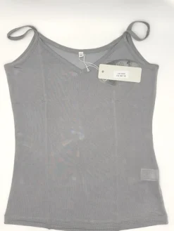 Spaghettiträger Tops|Mit Jersey & Wirkseide^Kokon Zwo 100% Seide SPAGHETTI TOP transparent von