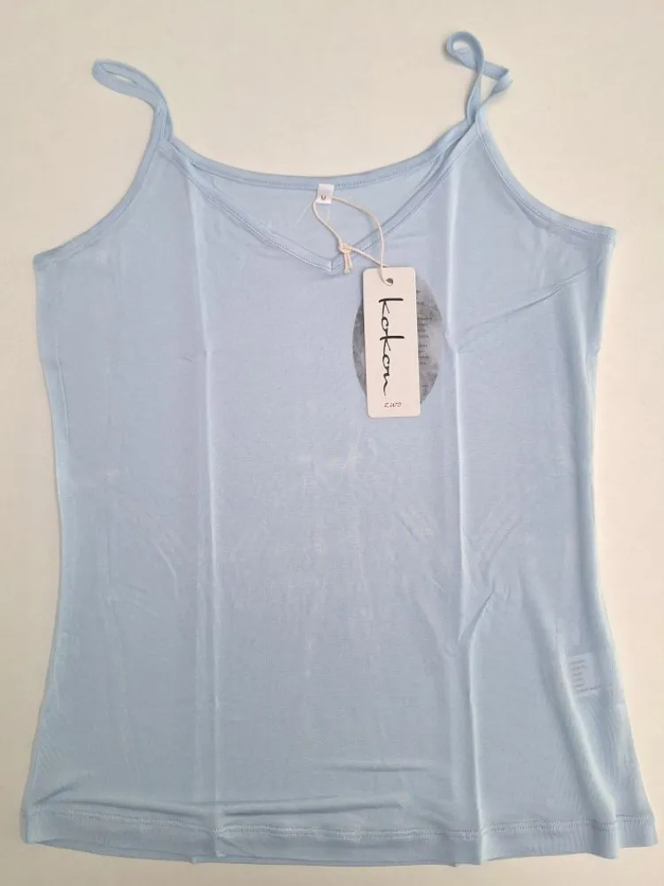 Spaghettiträger Tops|Mit Jersey & Wirkseide^Kokon Zwo 100% Seide SPAGHETTI TOP transparent von