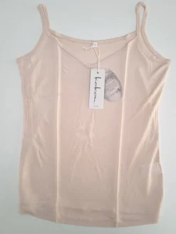 Spaghettiträger Tops|Mit Jersey & Wirkseide^Kokon Zwo 100% Seide SPAGHETTI TOP transparent