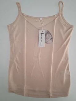 Spaghettiträger Tops|Mit Jersey & Wirkseide^Kokon Zwo 100% Seide SPAGHETTI TOP transparent