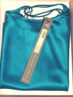 Spaghettiträger Tops|Mit Seidensatin^Luna di Seta 100% Seide Trägertop CLASSICO No. 2 Satin