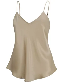 Spaghettiträger Tops|Alle Lingerie Tops^Eva B. Bitzer 100% Seide Trägertop KLASSIK SATIN von