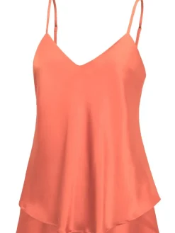 Spaghettiträger Tops|Alle Lingerie Tops^Eva B. Bitzer 100% Seide Trägertop KLASSIK SATIN von