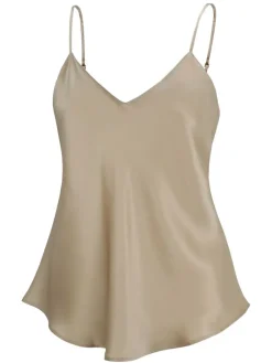 Spaghettiträger Tops|Alle Lingerie Tops^Eva B. Bitzer 100% Seide Trägertop KLASSIK SATIN von