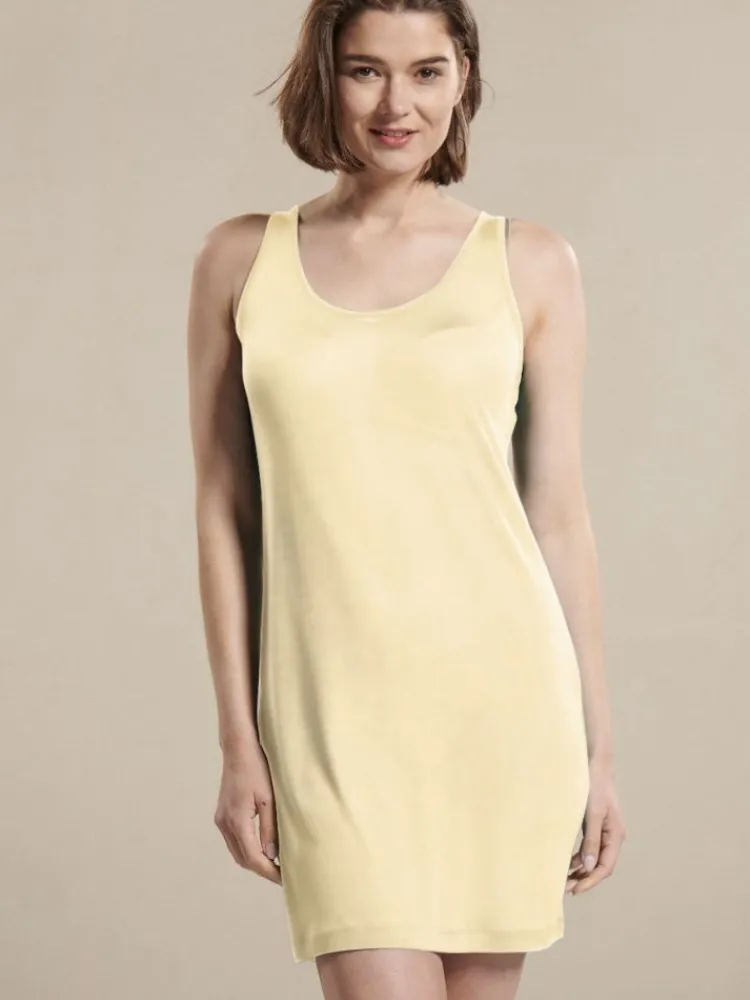 Seidennachthemd|Kurze Unterkleider^Kokon Zwo 100% Seide Träger-Unterkleid Jersey von