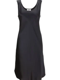 Kurze Unterkleider|Seiden Basics^Eva B. Bitzer 100% Seide Träger-Unterkleid KLASSIK SATIN von