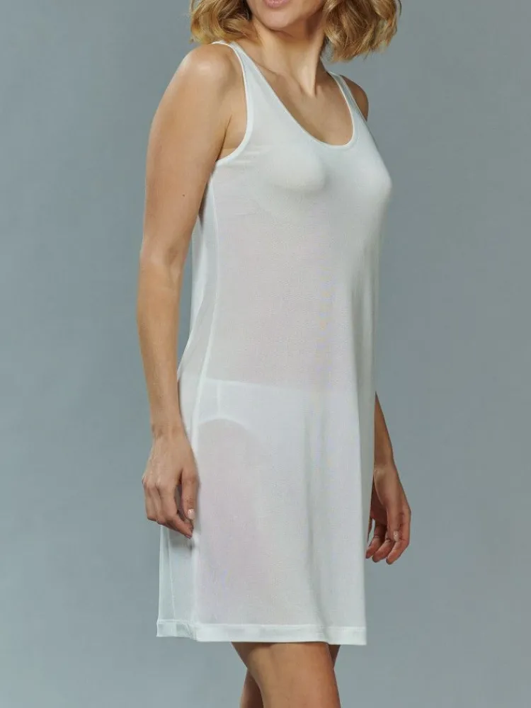Kurze Unterkleider|Seidennachthemd^Kokon Zwo 100% Seide Träger-Unterkleid viele Farben von