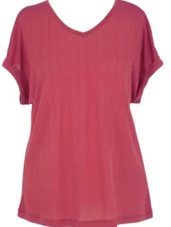 T-Shirt|Shirts Mit Seide^Kokon Zwo 100% Seide T-Shirt AJOUR uni von