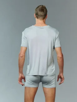 Seidenunterwäsche^Kokon Zwo 100% Seide T-Shirt für Herren